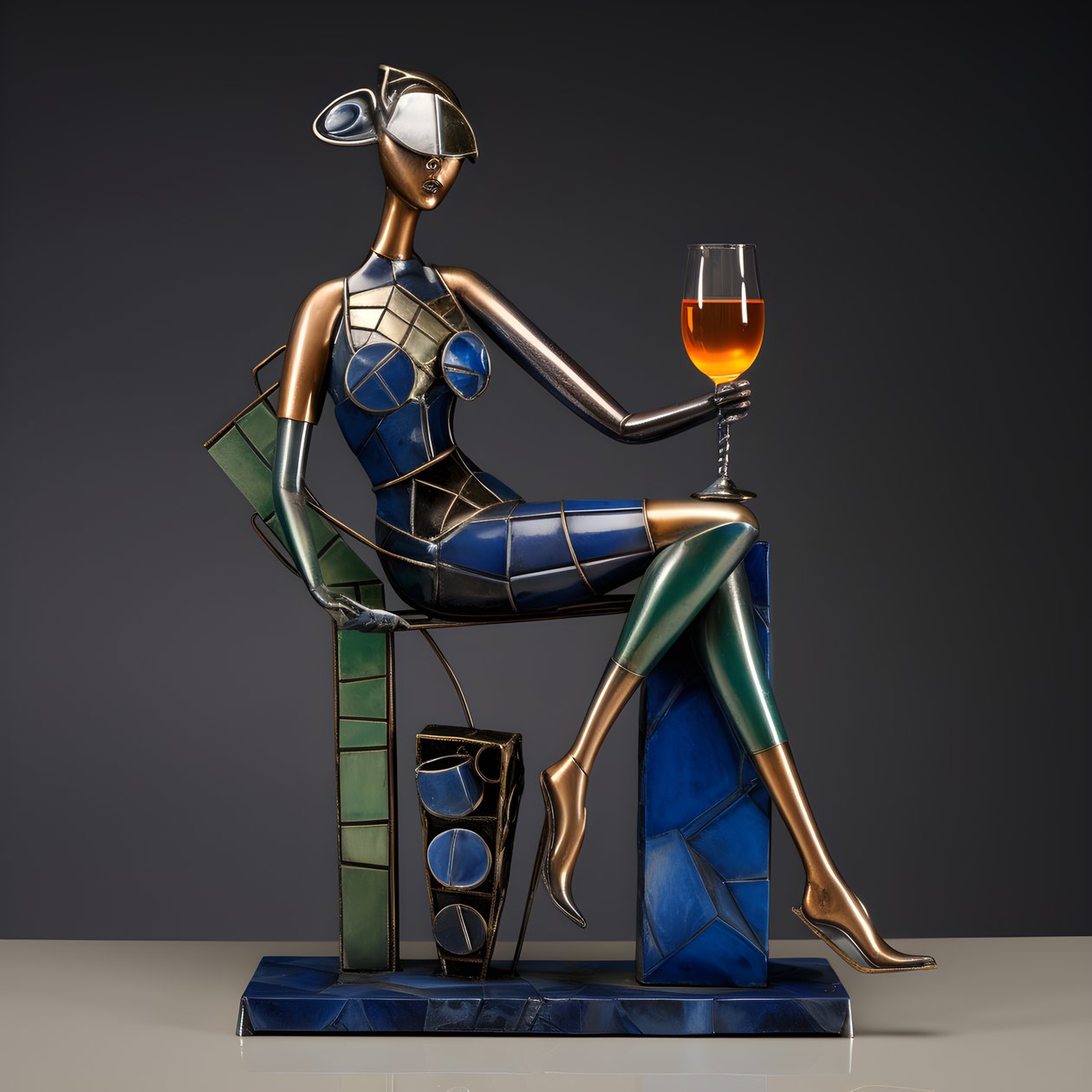 bisarr skulptur 2 av Kurt Heppke