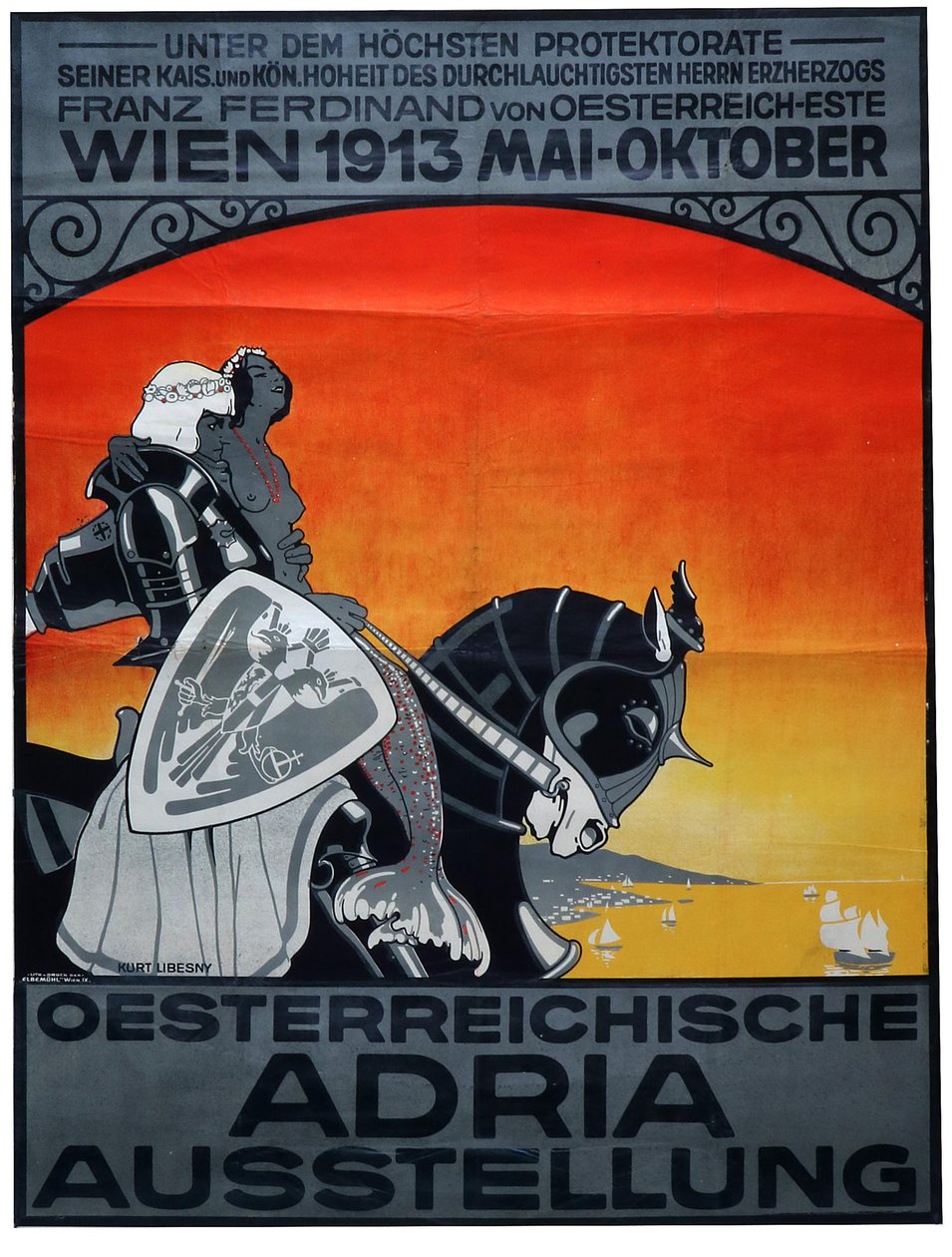Österrikiska Adriatiska utställningen, 1913. av Kurt Libesny