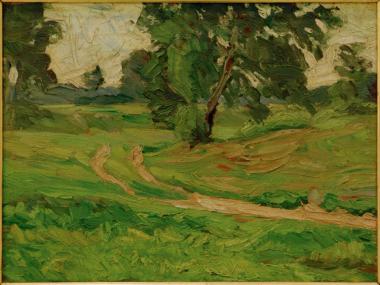 A S Landscape 1. Högsommar av Kurt Schwitters