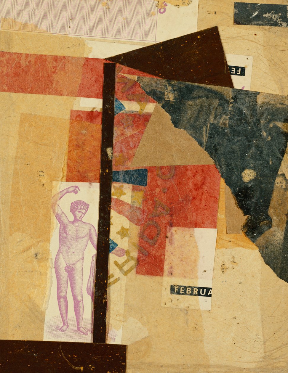 Apollo i februari; Apollo i februari 1945 av Kurt Schwitters