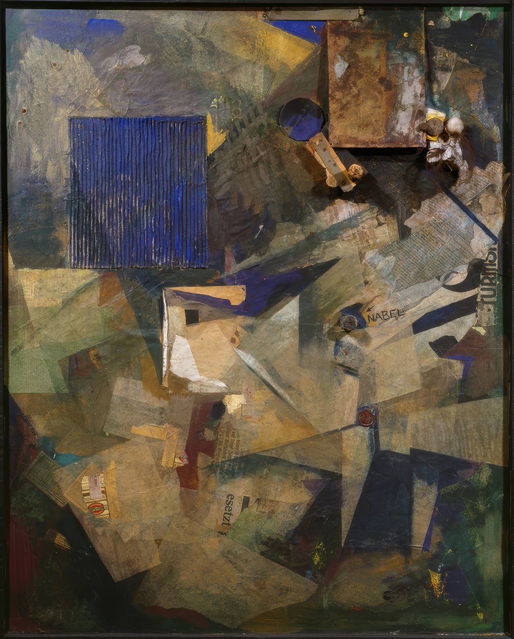 Hårfästet bilden av Kurt Schwitters