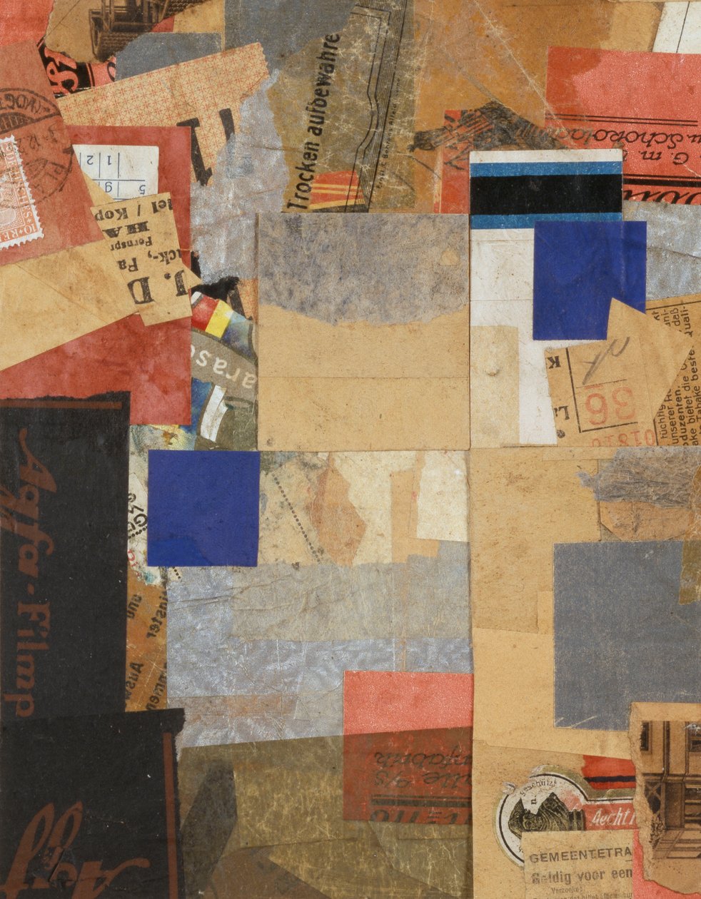 Fernspr. MZ 26,53, 1926 av Kurt Schwitters
