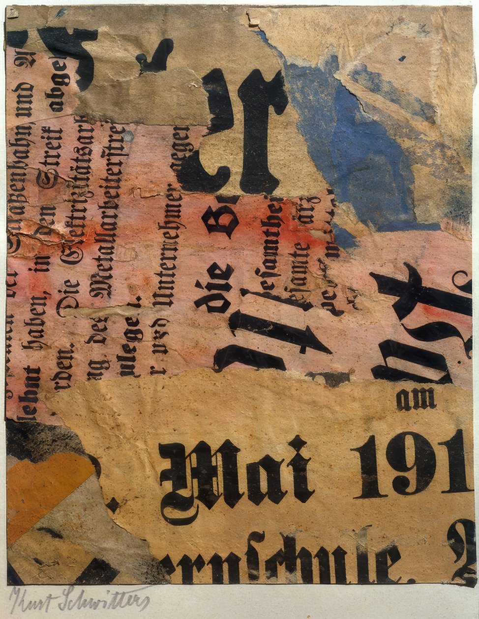 maj 191 av Kurt Schwitters