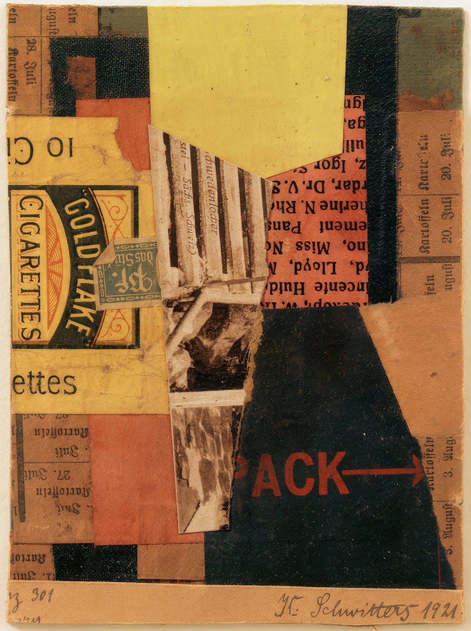 Merz 301 - potatis av Kurt Schwitters