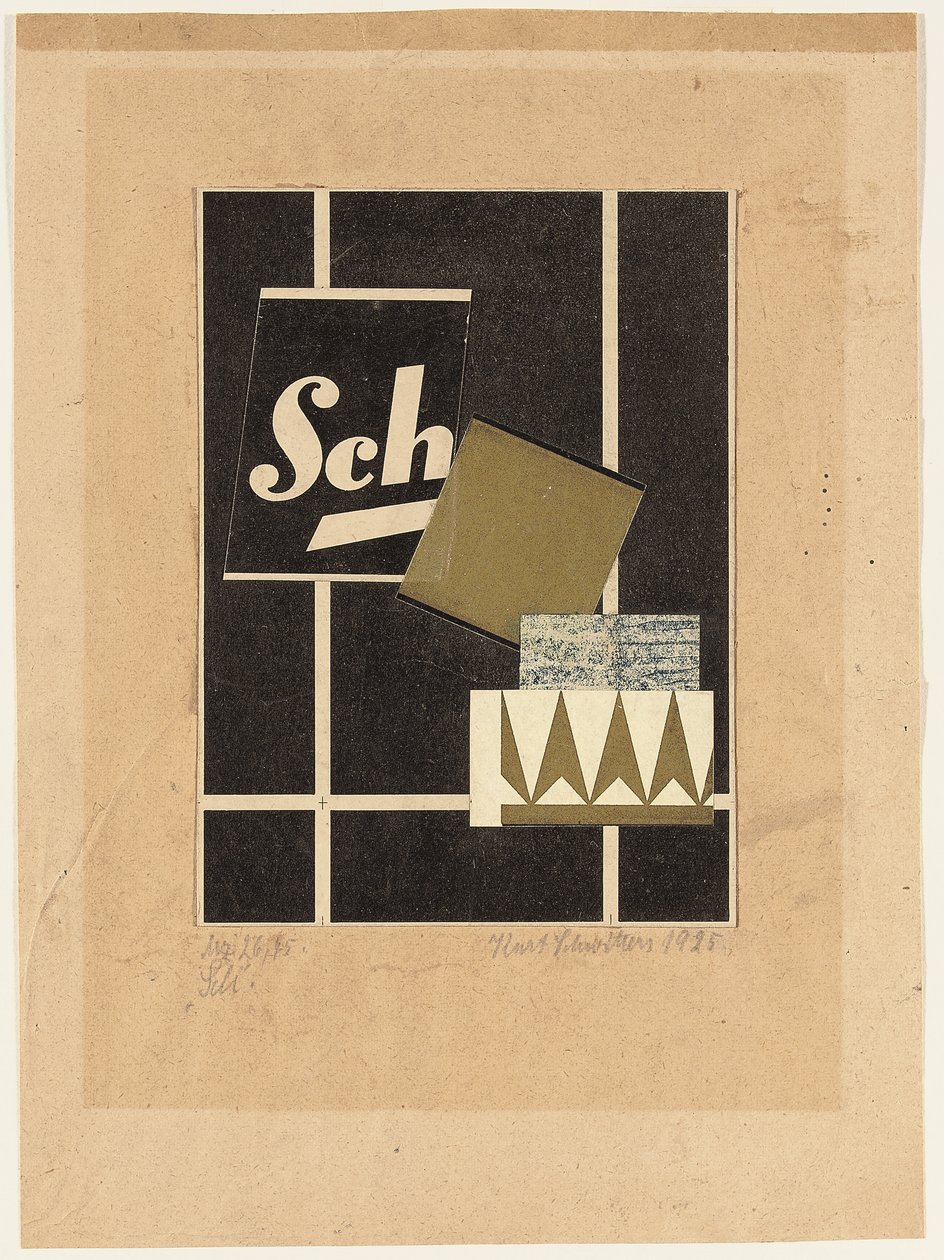 Mz 26,45 Sch. av Kurt Schwitters