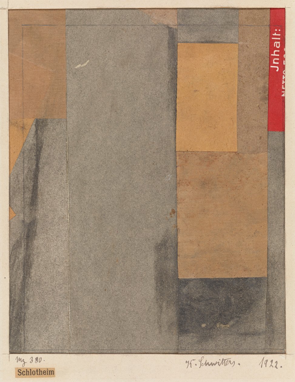 Mz 380. Schlotheim av Kurt Schwitters