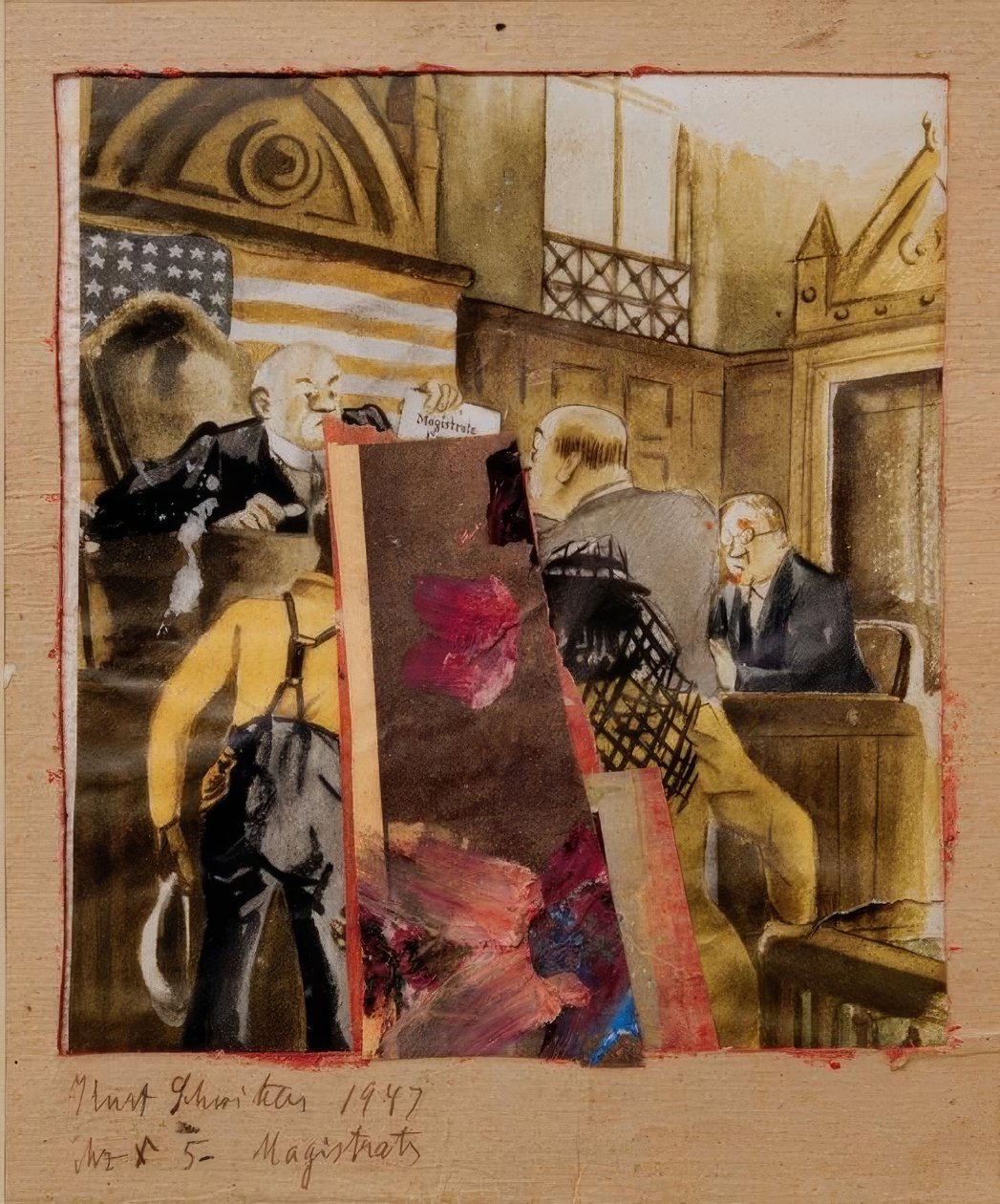 Mz X 5 domare av Kurt Schwitters