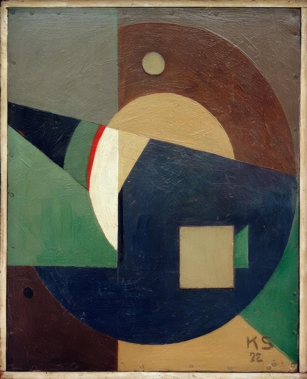 Namnlös (för Walter Dexel) av Kurt Schwitters