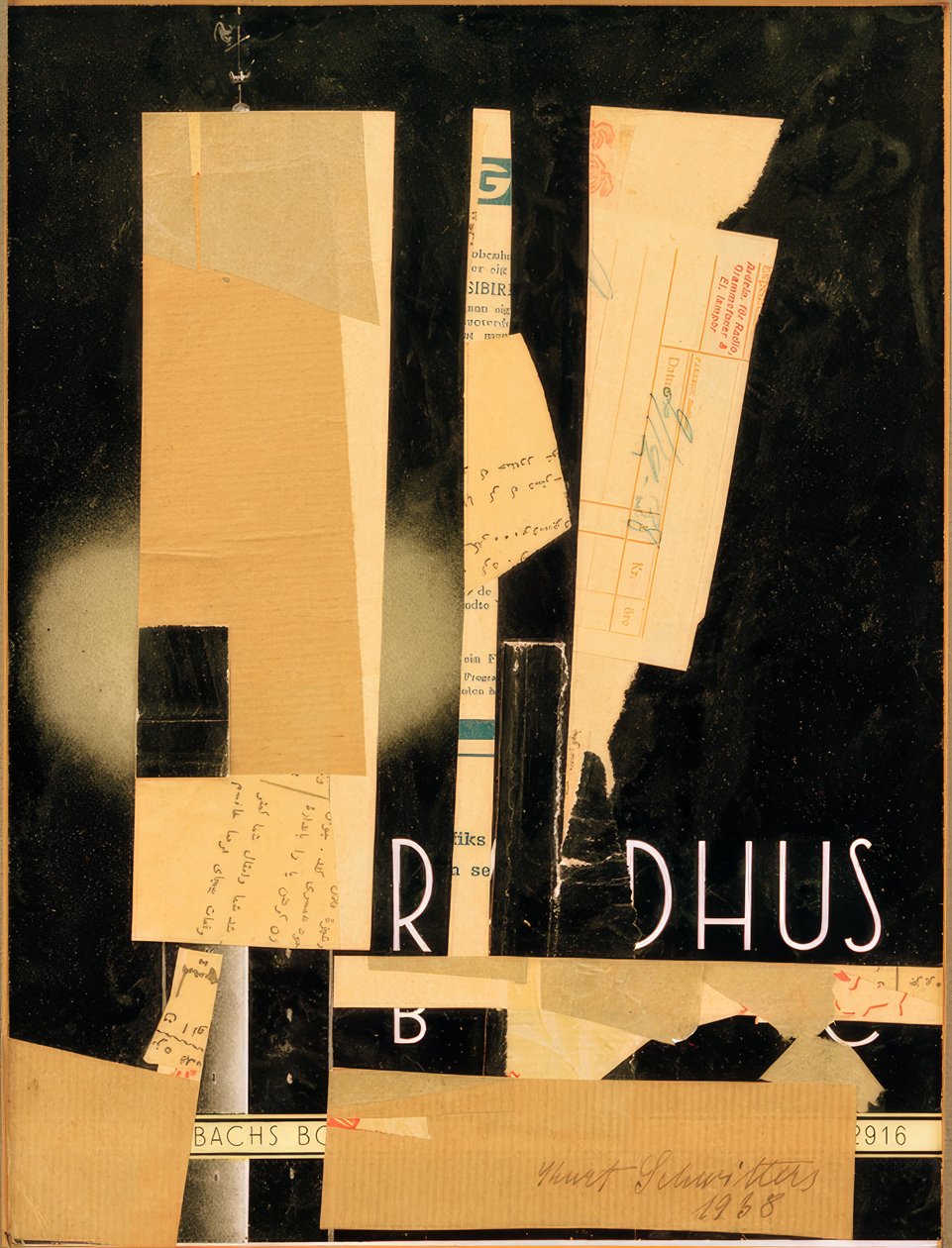 Namnlös (R DHUS) av Kurt Schwitters