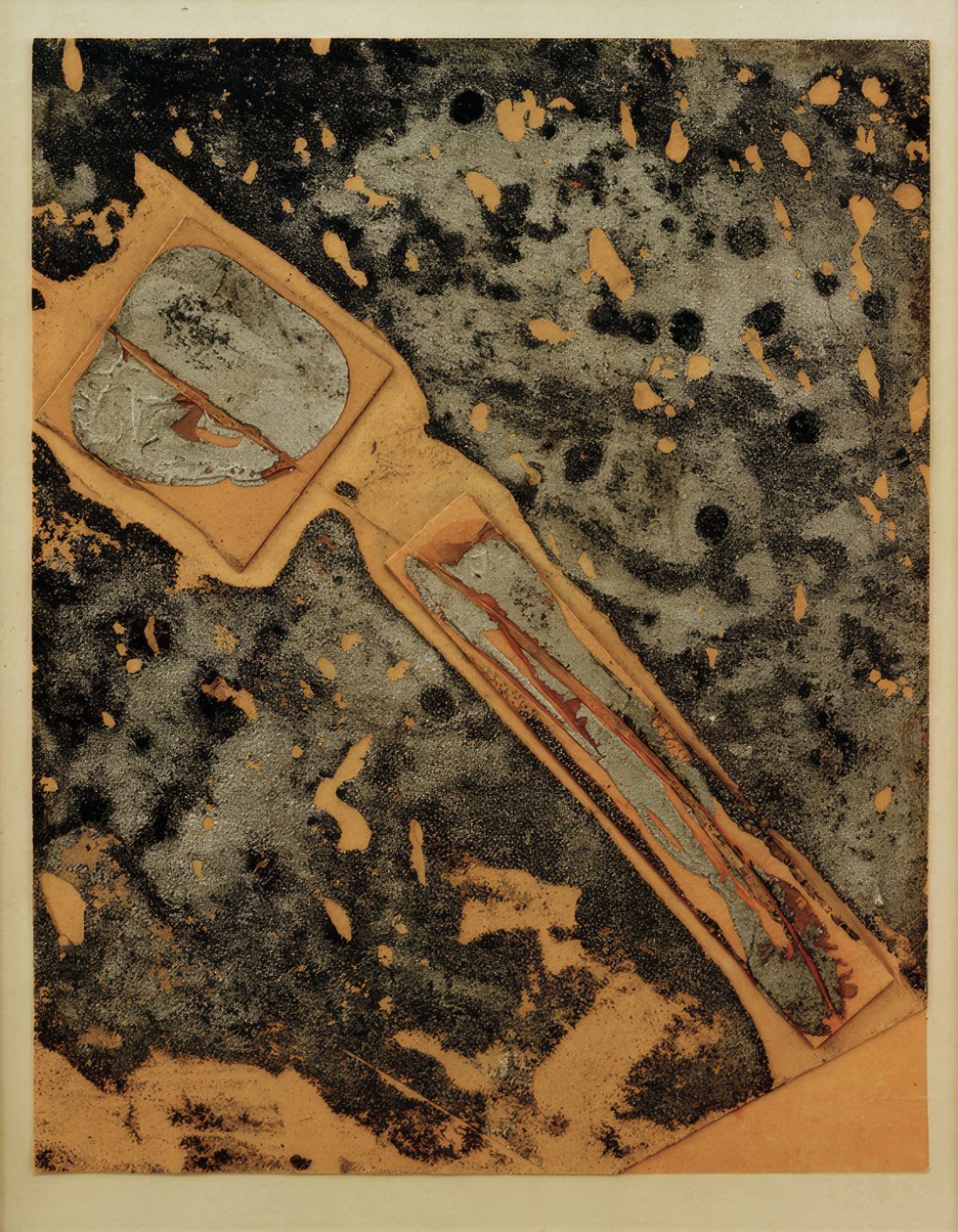 Namnlös (silver) av Kurt Schwitters