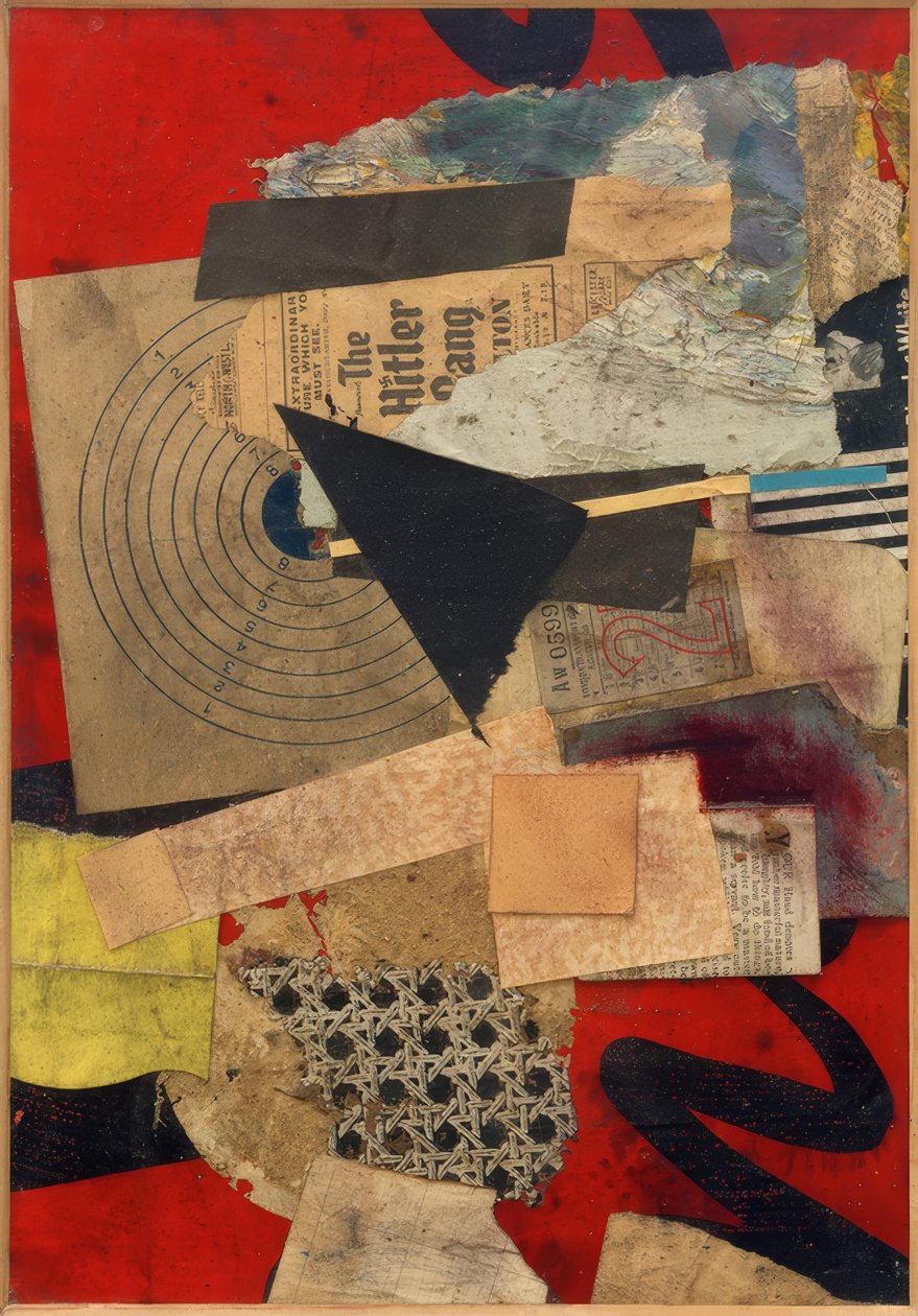 Utan titel (Hitlergänget) av Kurt Schwitters