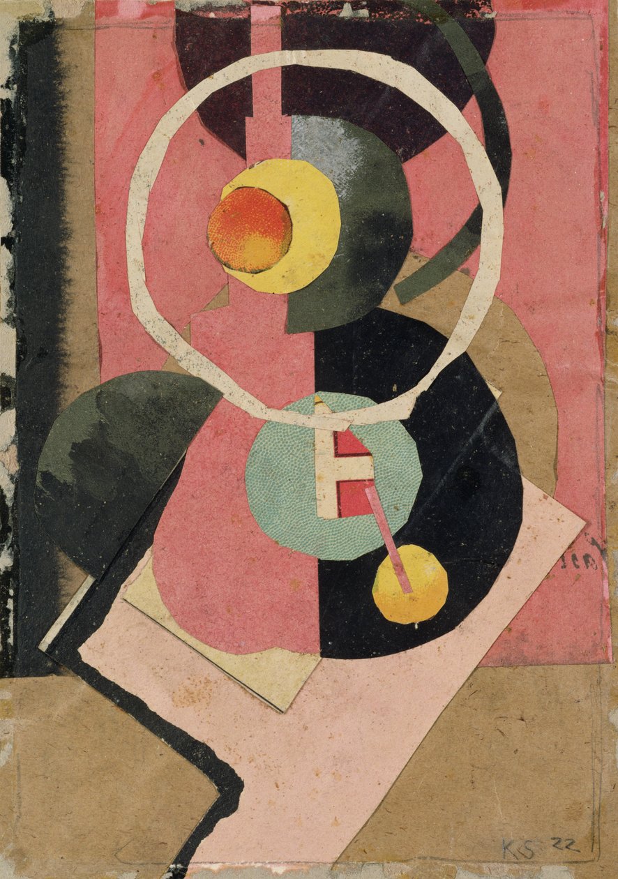 Utan titel, 1922 av Kurt Schwitters