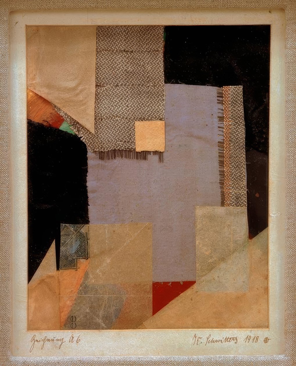Ritning A 6 av Kurt Schwitters