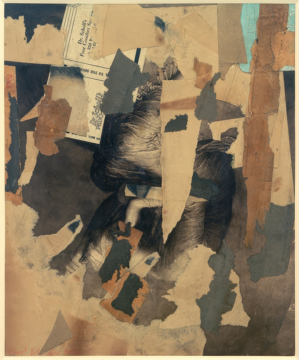 c 63 gammal bild av Kurt Schwitters