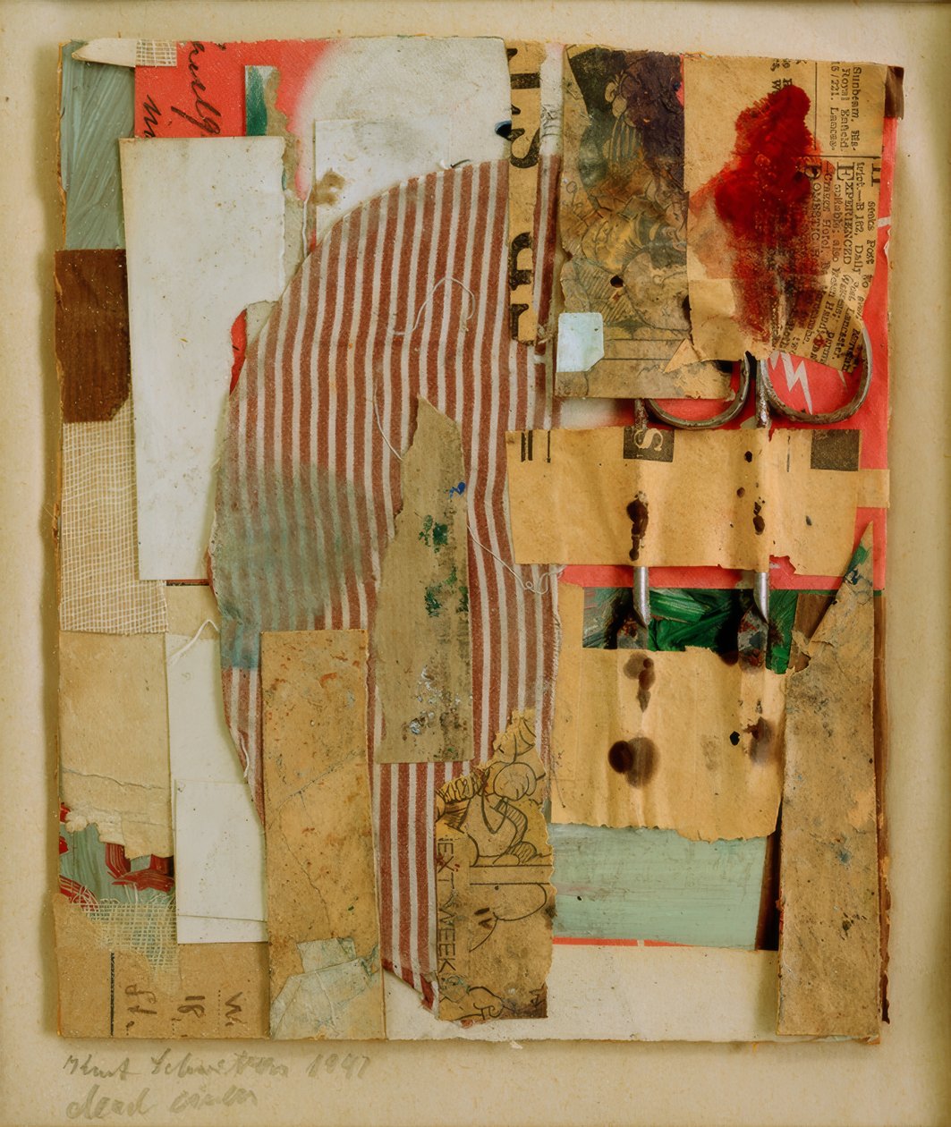 död sax av Kurt Schwitters