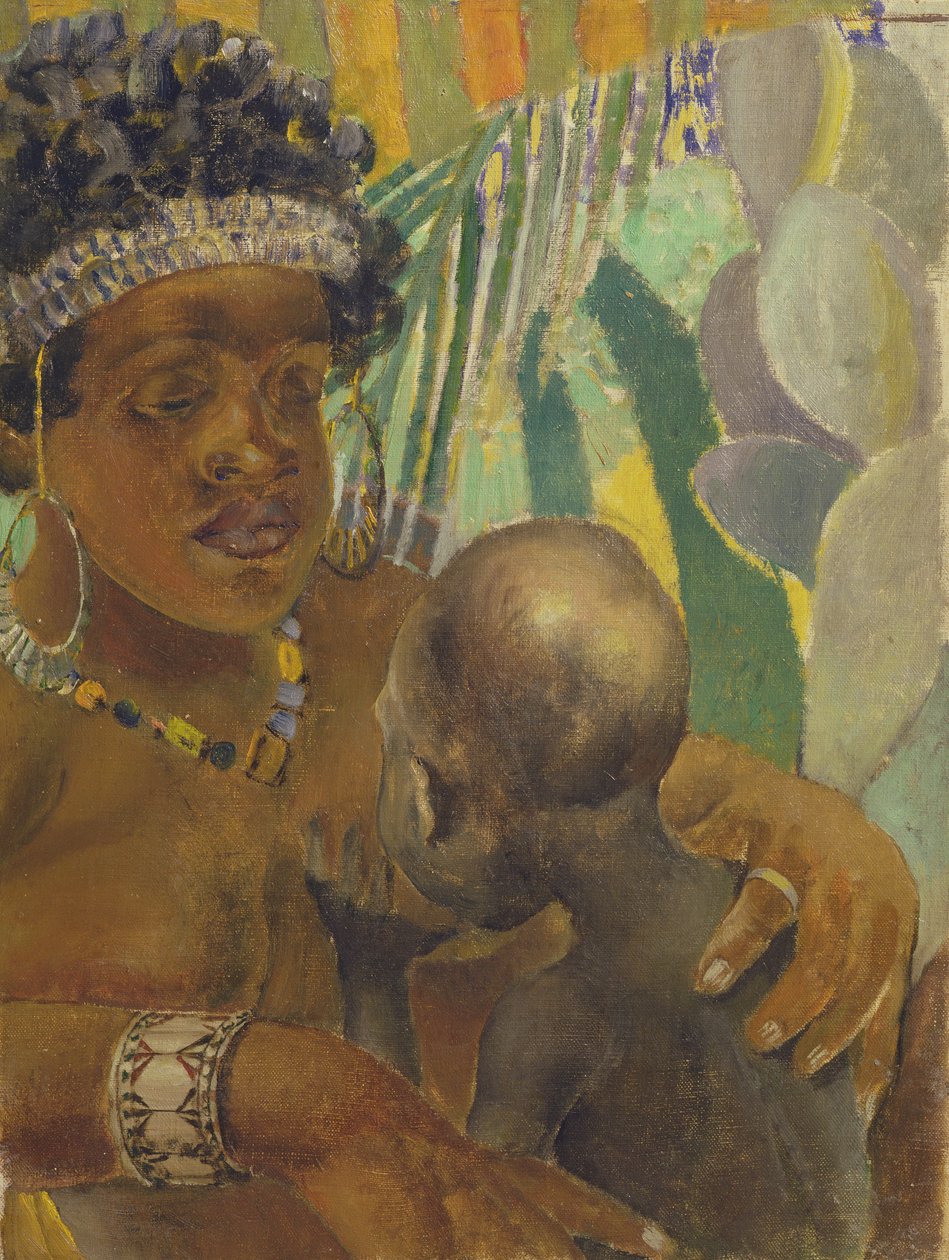 Negress, 1907 av Kuzma Sergeevich Petrov Vodkin
