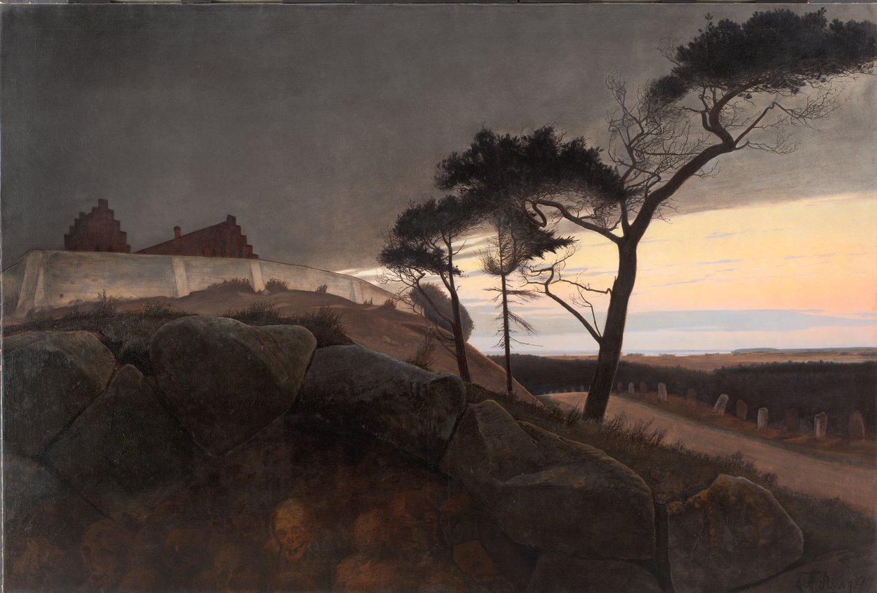 Efter solnedgång av Laurits Andersen Ring