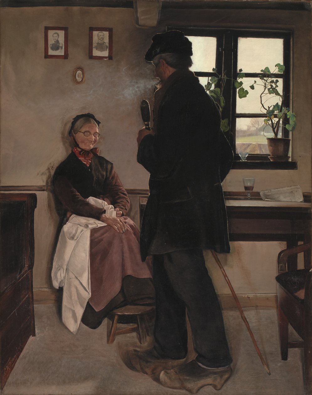 Små-hållare. Själland av Laurits Andersen Ring