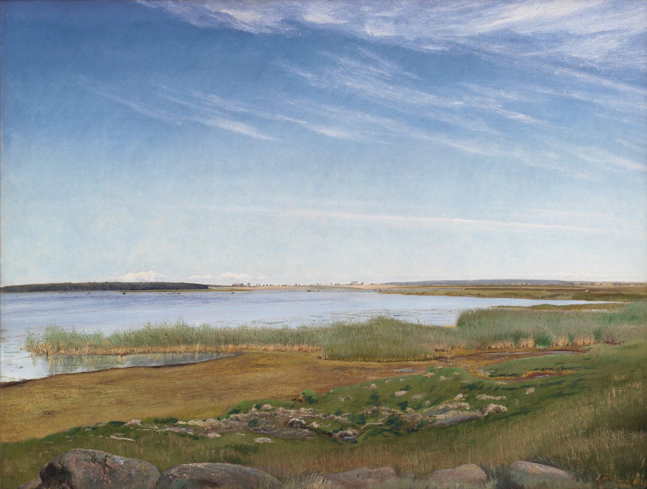 Fjorden nära Karrebæksminde, Själland av Laurits Andersen Ring