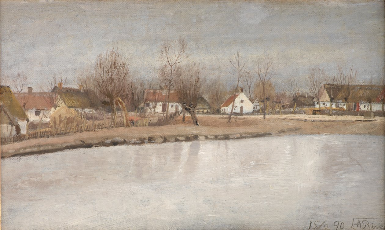 Bydammen vid Ring, Zeeland av Laurits Andersen Ring
