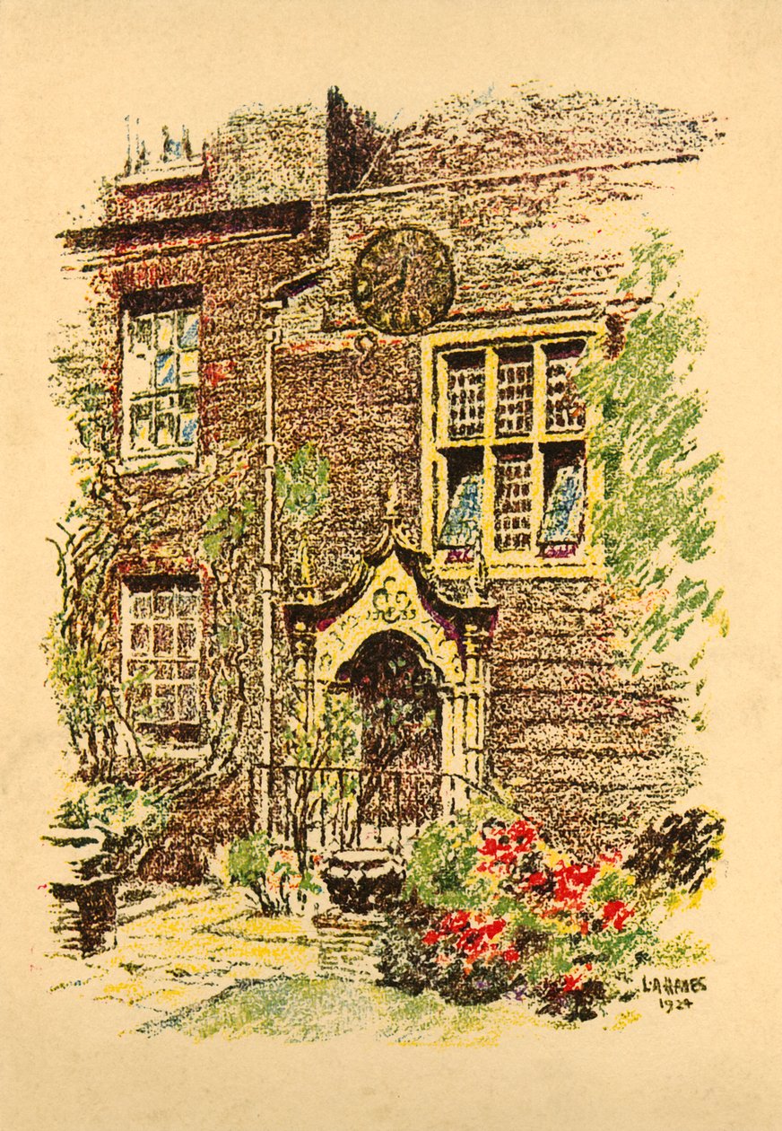Staple Inn, London, 1924. av L. A. Hayes