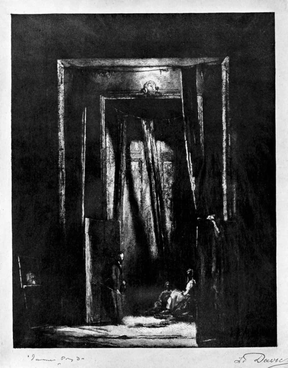 The Sinister Interior, 1930. av L. Daviel