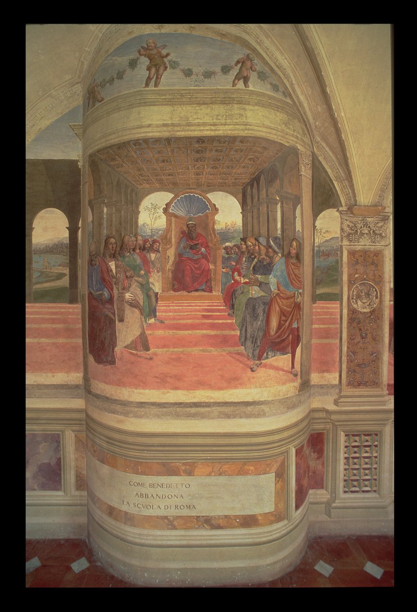 St. Benedictus liv av L. Signorelli