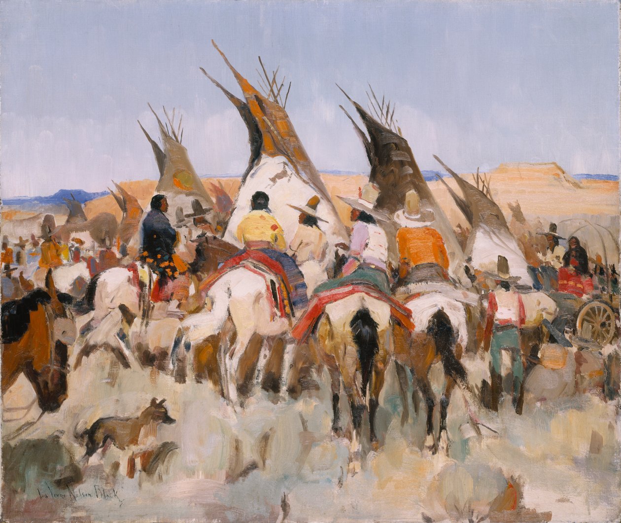 Ceremoni vid Black Lake, 1938. av LaVerne Nelson Black