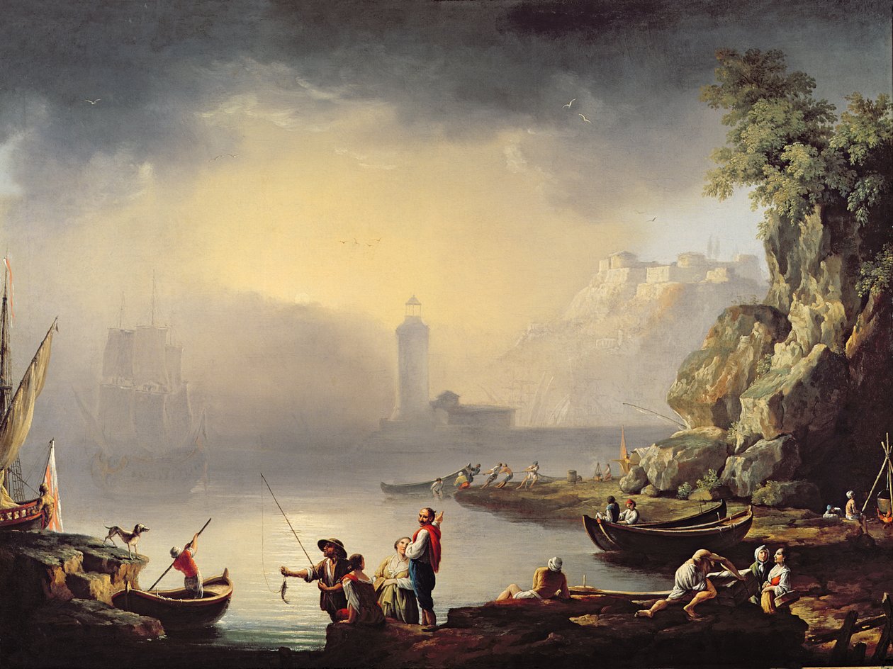 Hamnscenen av La Croix de Marseilles