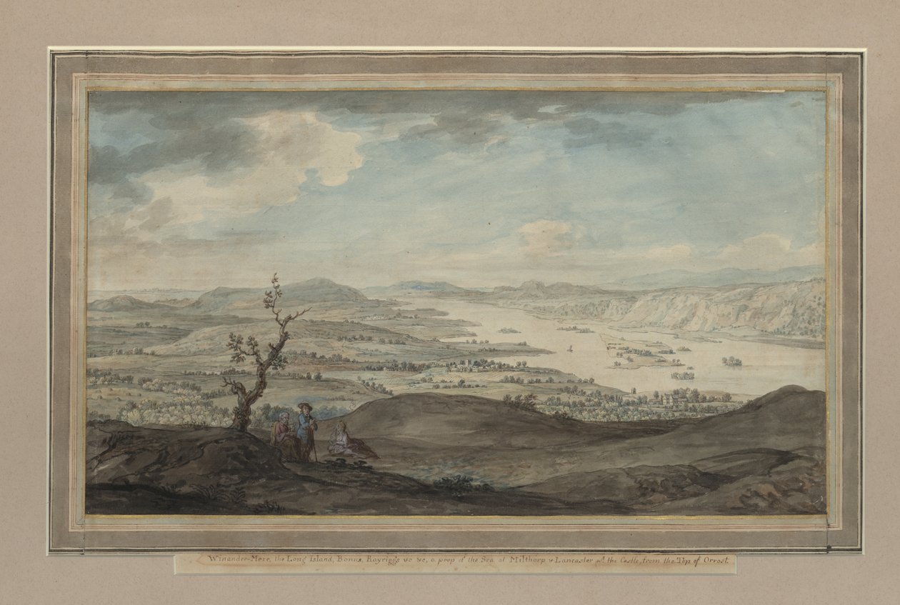 Winander-Mere, c.1770-80 av Lady Mary Lowther