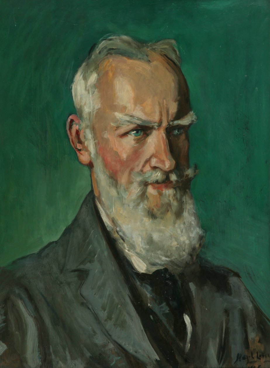 George Bernard Shaw av Lady Hazel Lavery