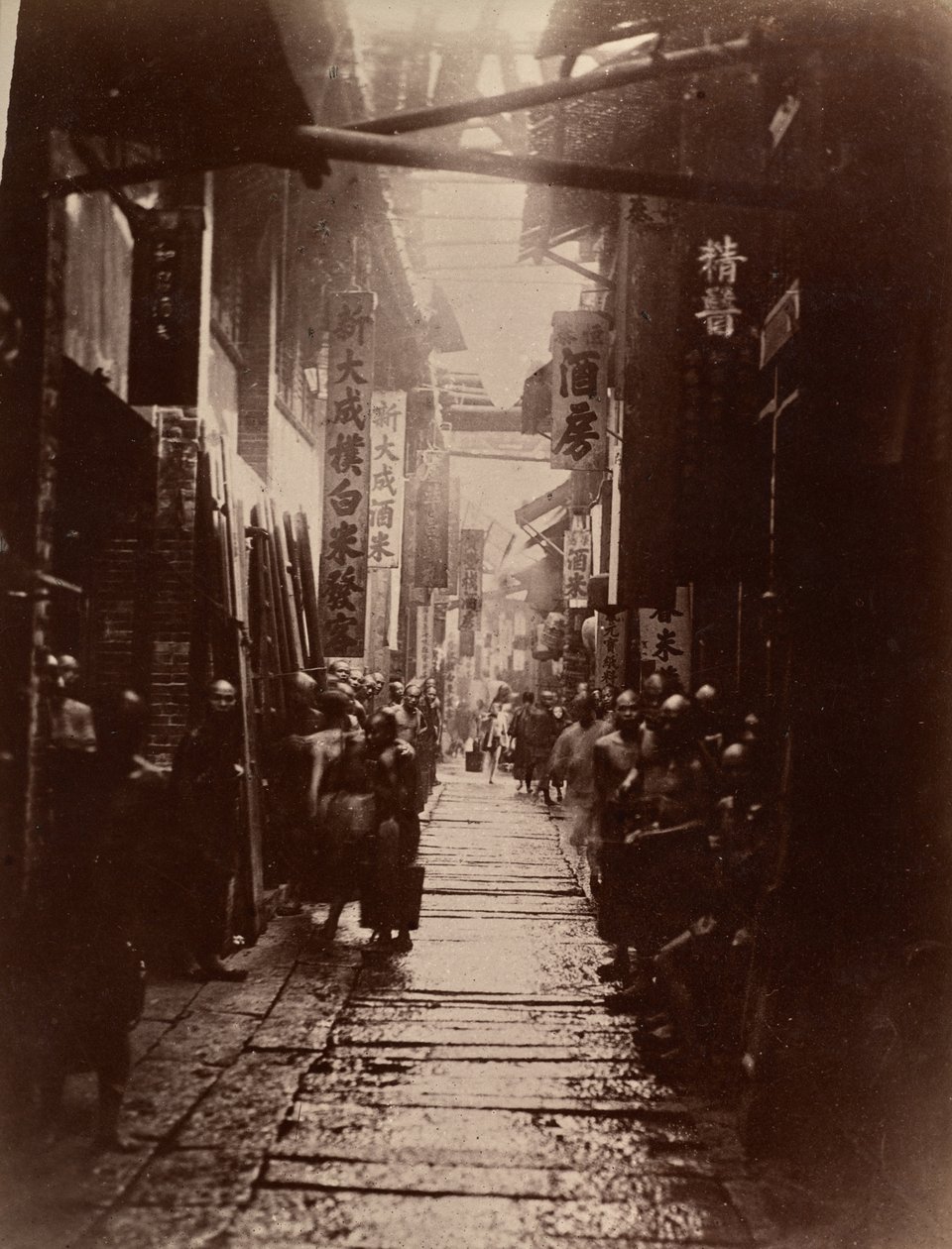 Commercial Street, Canton (recto) av Lai Fong (Afong Studio)