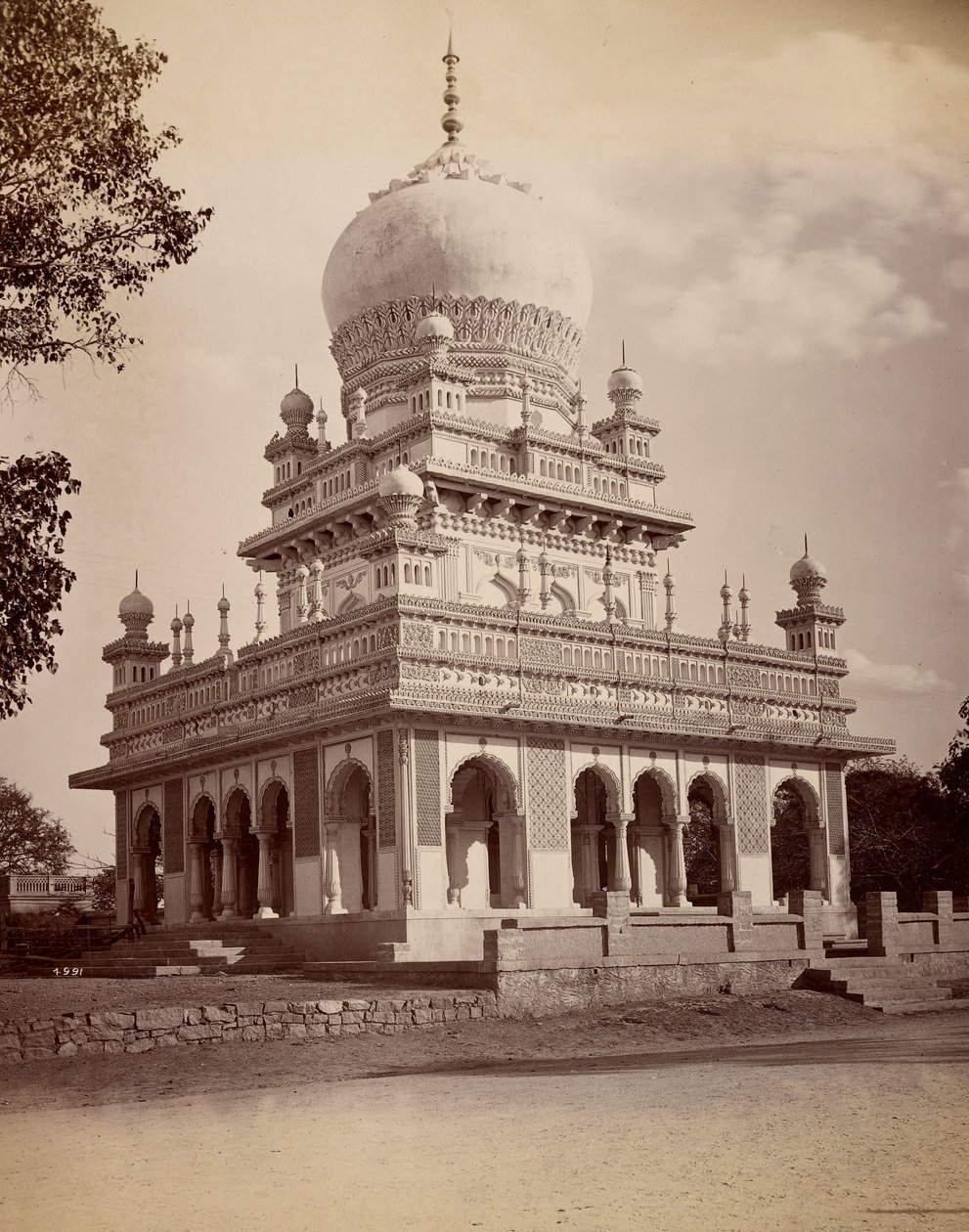 Grav vid Secunderabad av Lala Deen Dayal