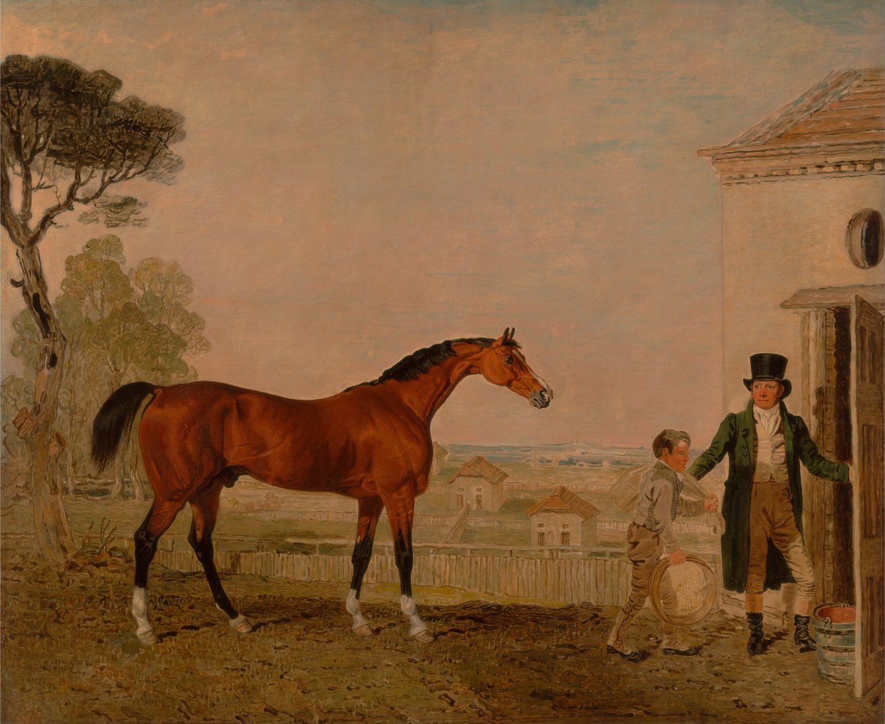 Sultan at the Marquess of Exeters Stud, Burghley House av Lambert Marshall