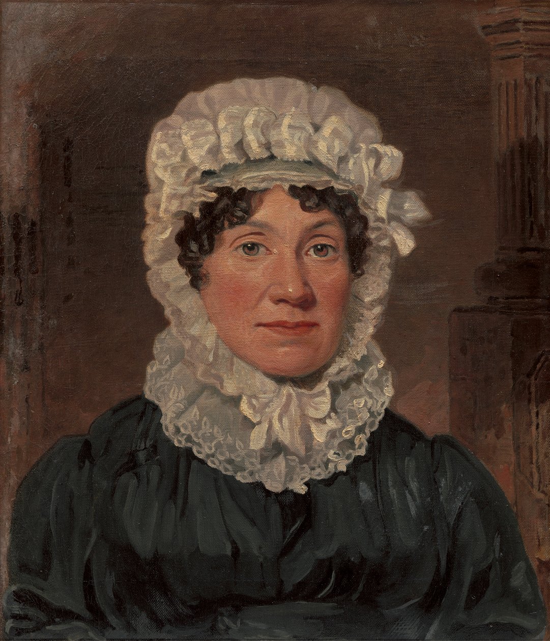 Porträtt av Mrs Ben Marshall av Lambert Marshall