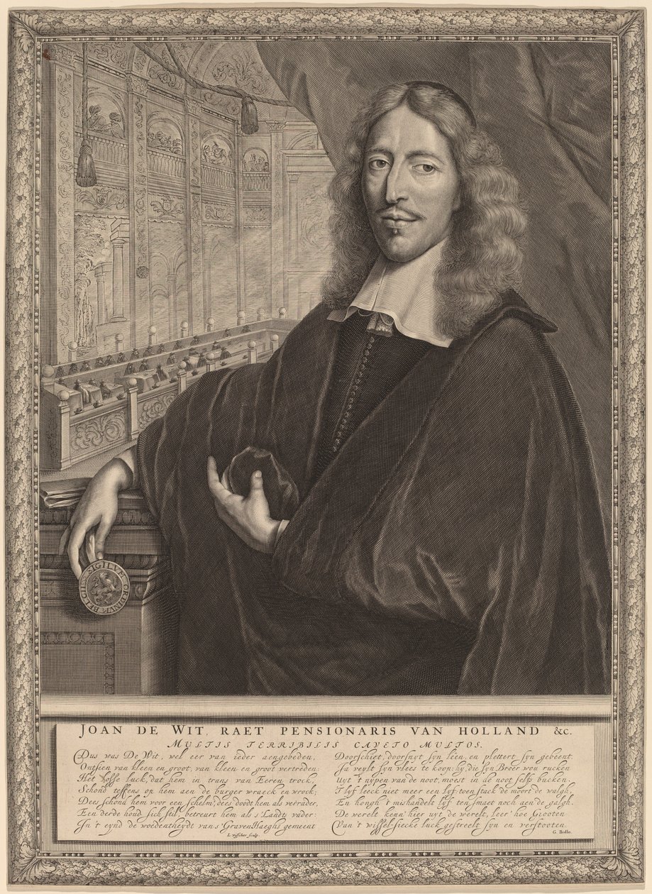 Jan de Witt av Lambert Visscher