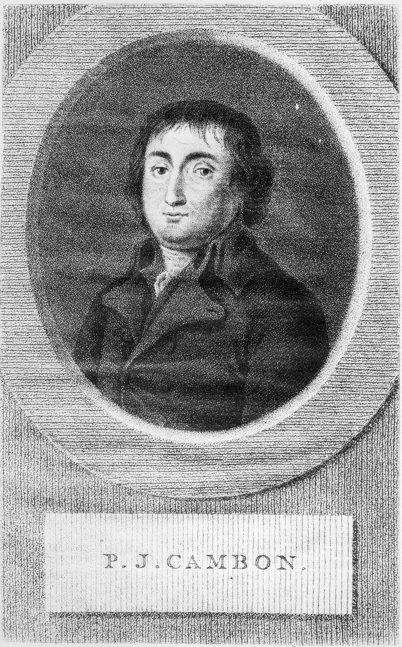Porträtt av Pierre Joseph Cambon (1756-1820) av Lambertus Antonius Claessens