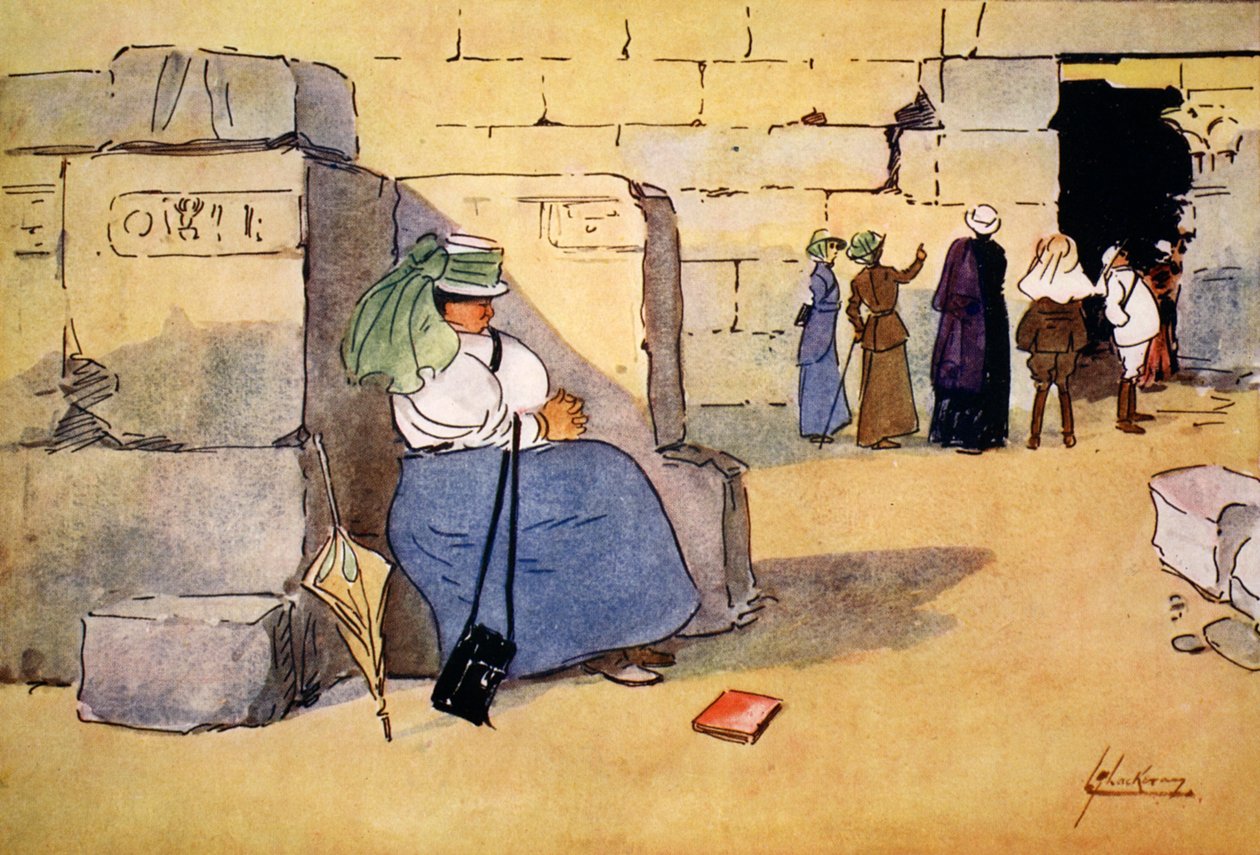 "Fed Up!", 1908. av Lance Thackeray