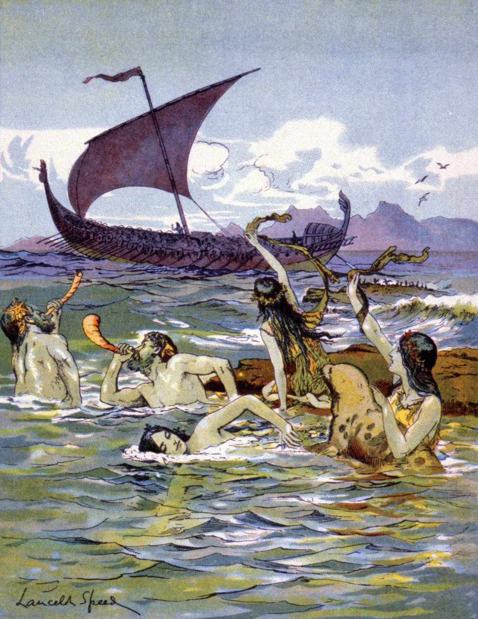 Jason and the Golden Fleece, ca 1900 (illustration) av Lancelot Speed