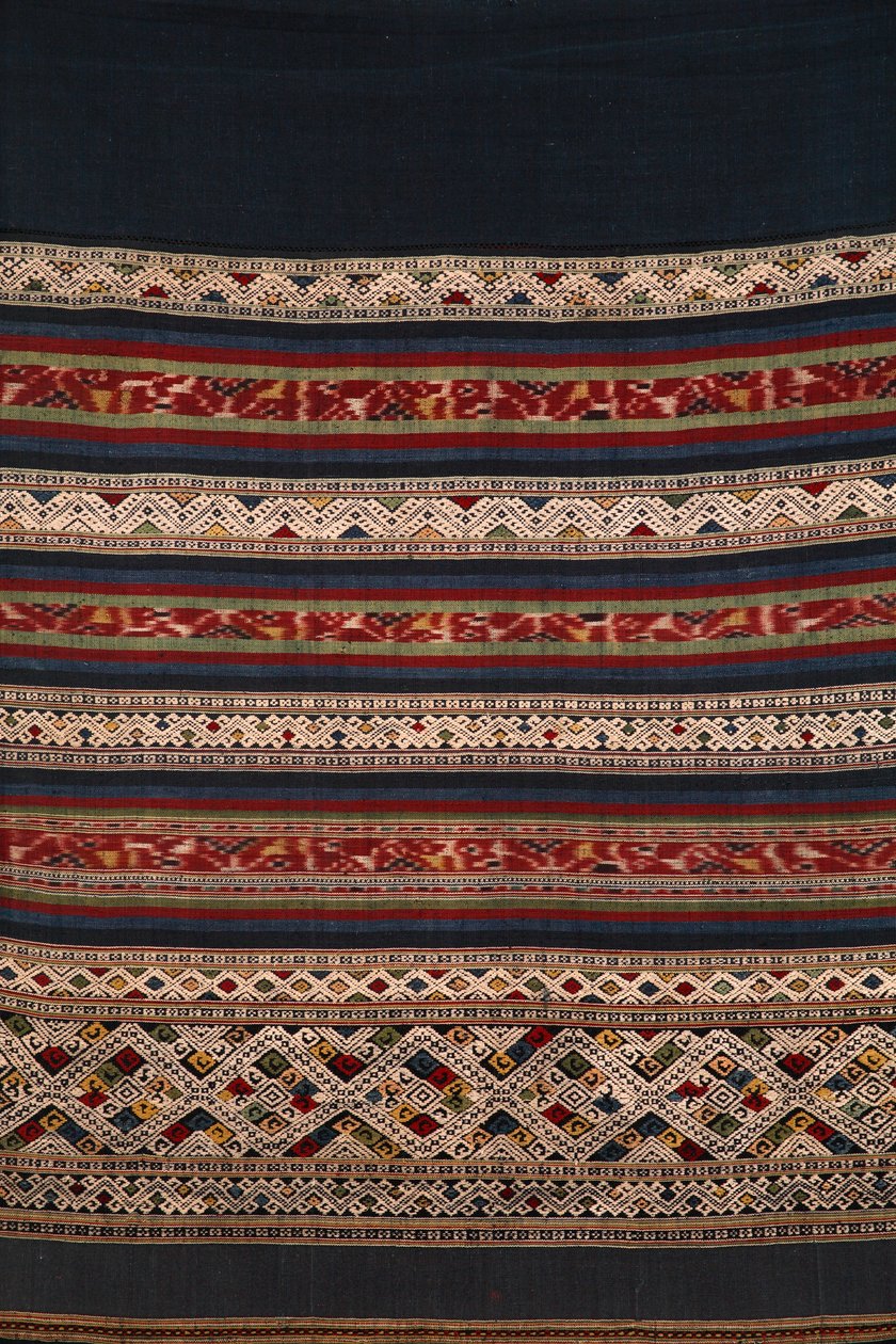 Complex synd man, Hua Phan, Laos (textil) av School Laotian