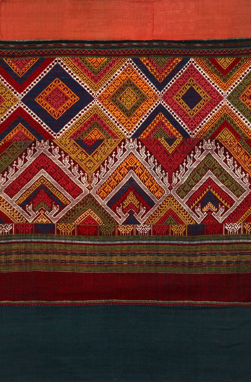 Tygdesign (textil) av School Laotian
