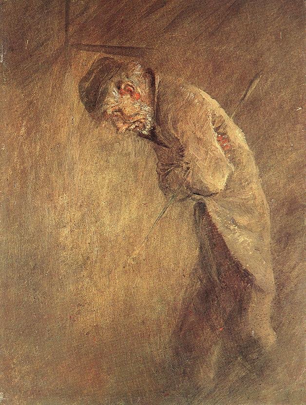 Old Tramp av Laszlo Mednyanszky