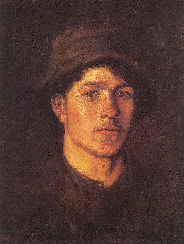 Peasant Lad av Laszlo Mednyanszky