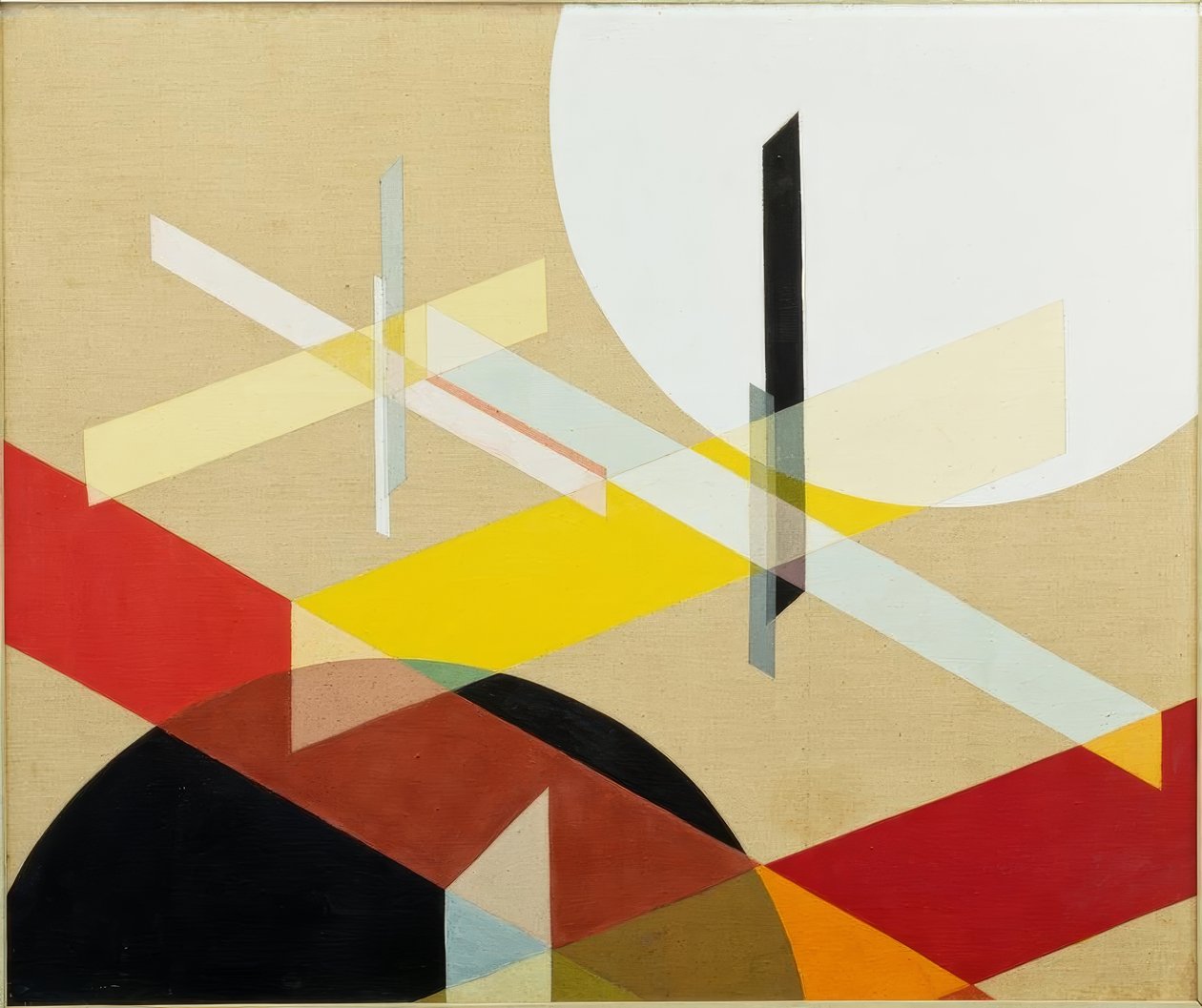 Komposition Z VIII av Laszlo Moholy Nagy