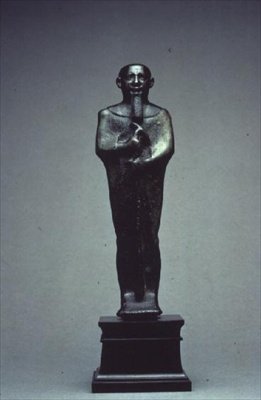 Figur av guden Ptah (brons) av Late Period Egyptian