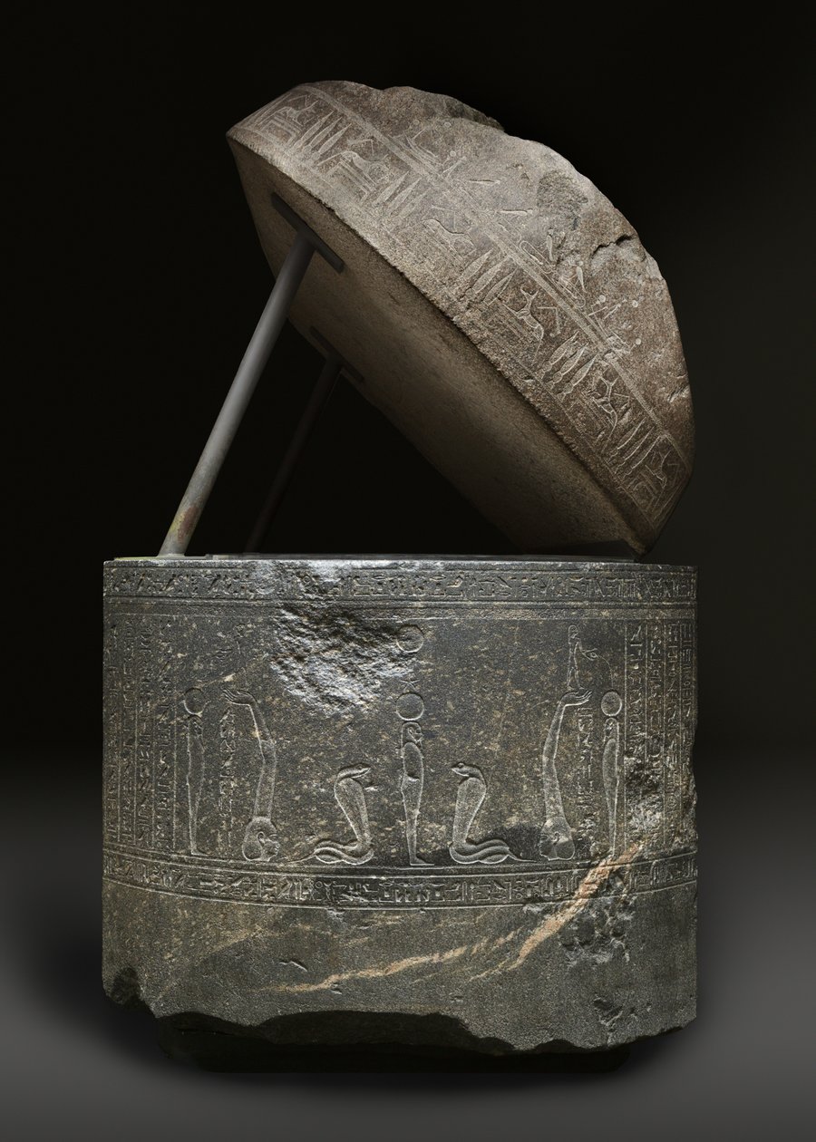 Sarkofag av Wennefer, 380–332 f.Kr. (granit) av Late Period Egyptian