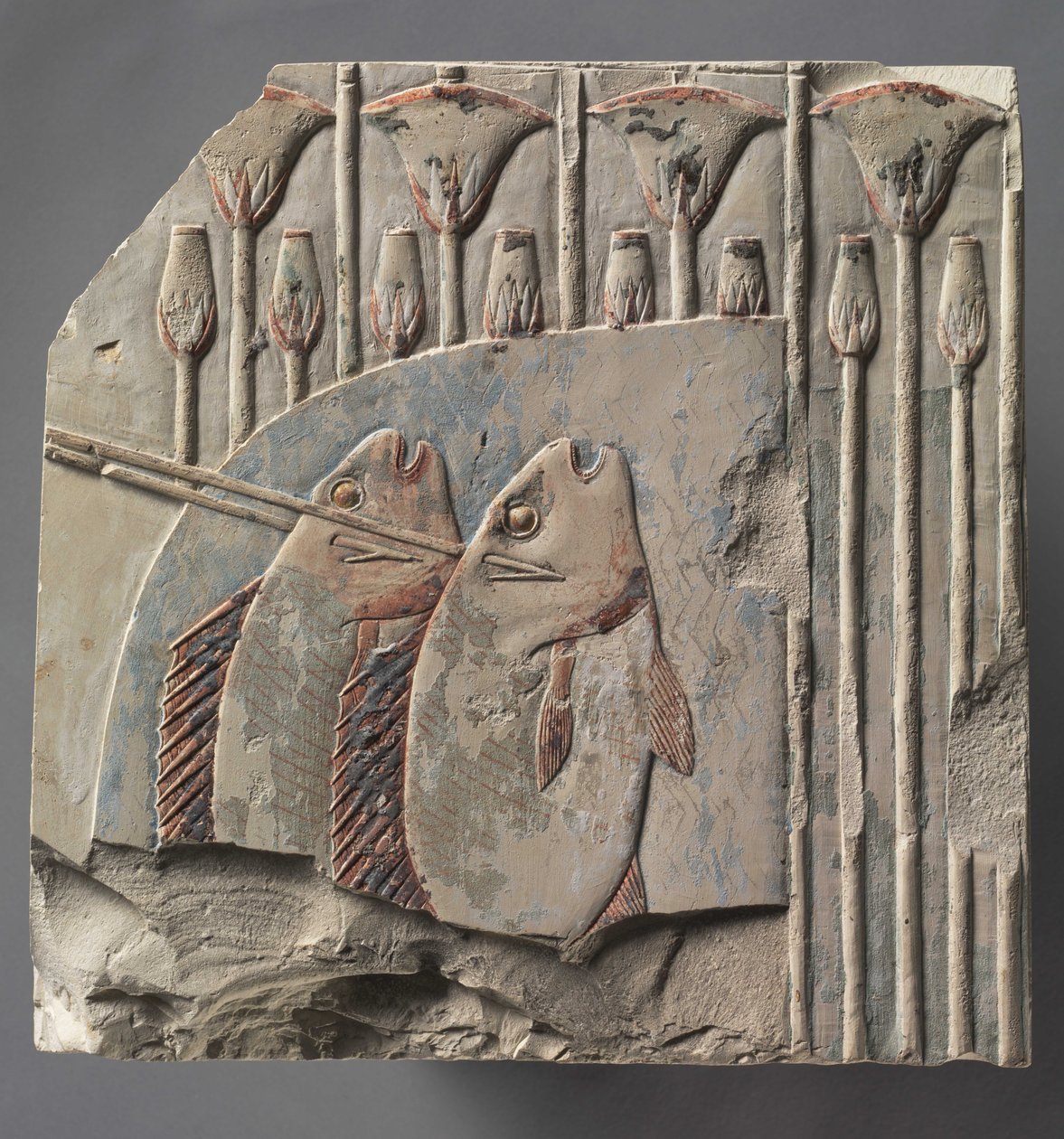 Spjutfisk, c.667-647 f.Kr av Late Period Egyptian