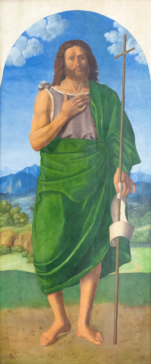 Johannes Döparen av Lattanzio da Rimini