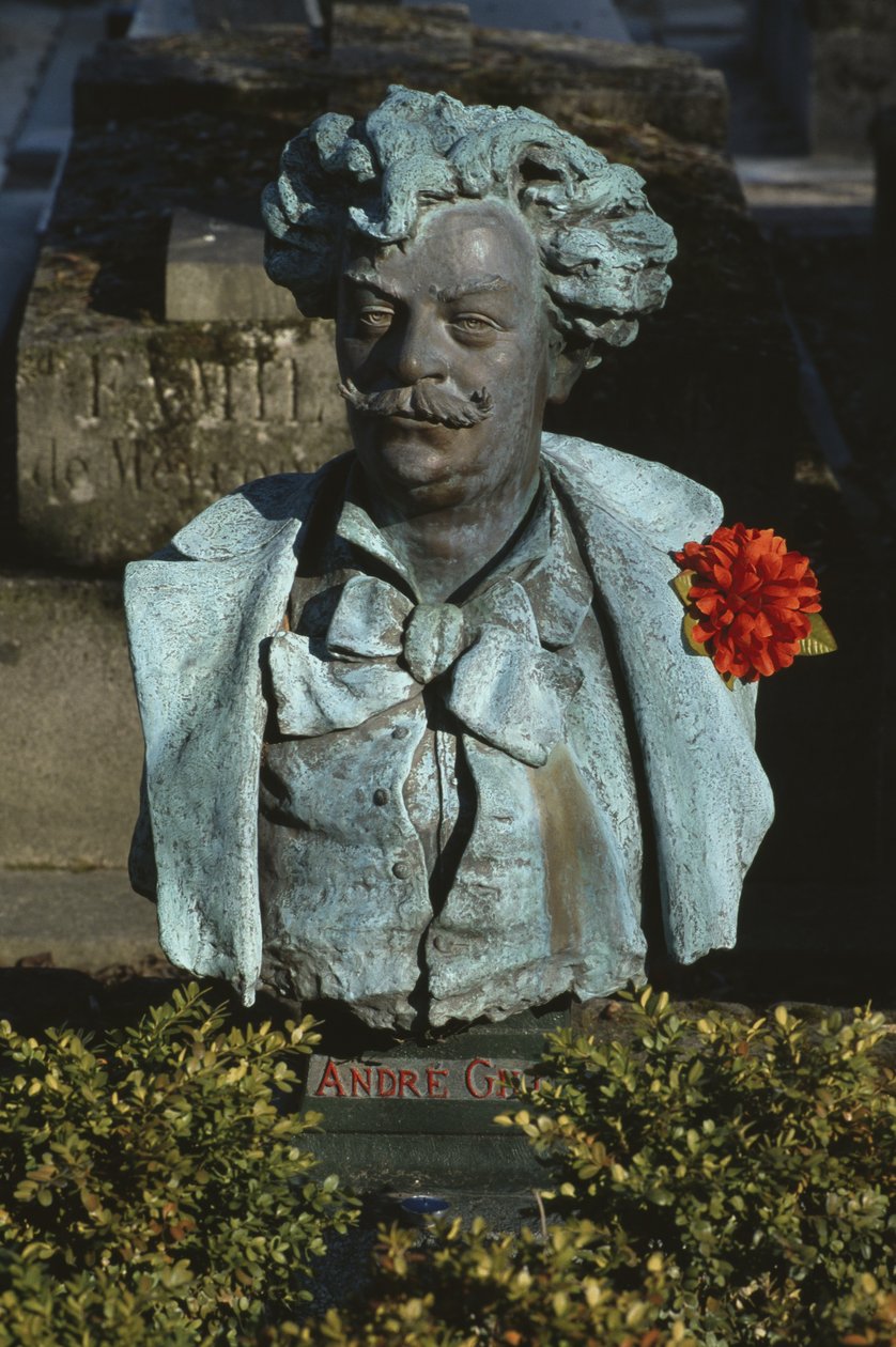 Byst av Andre Gill (brons) av Laure Coutan