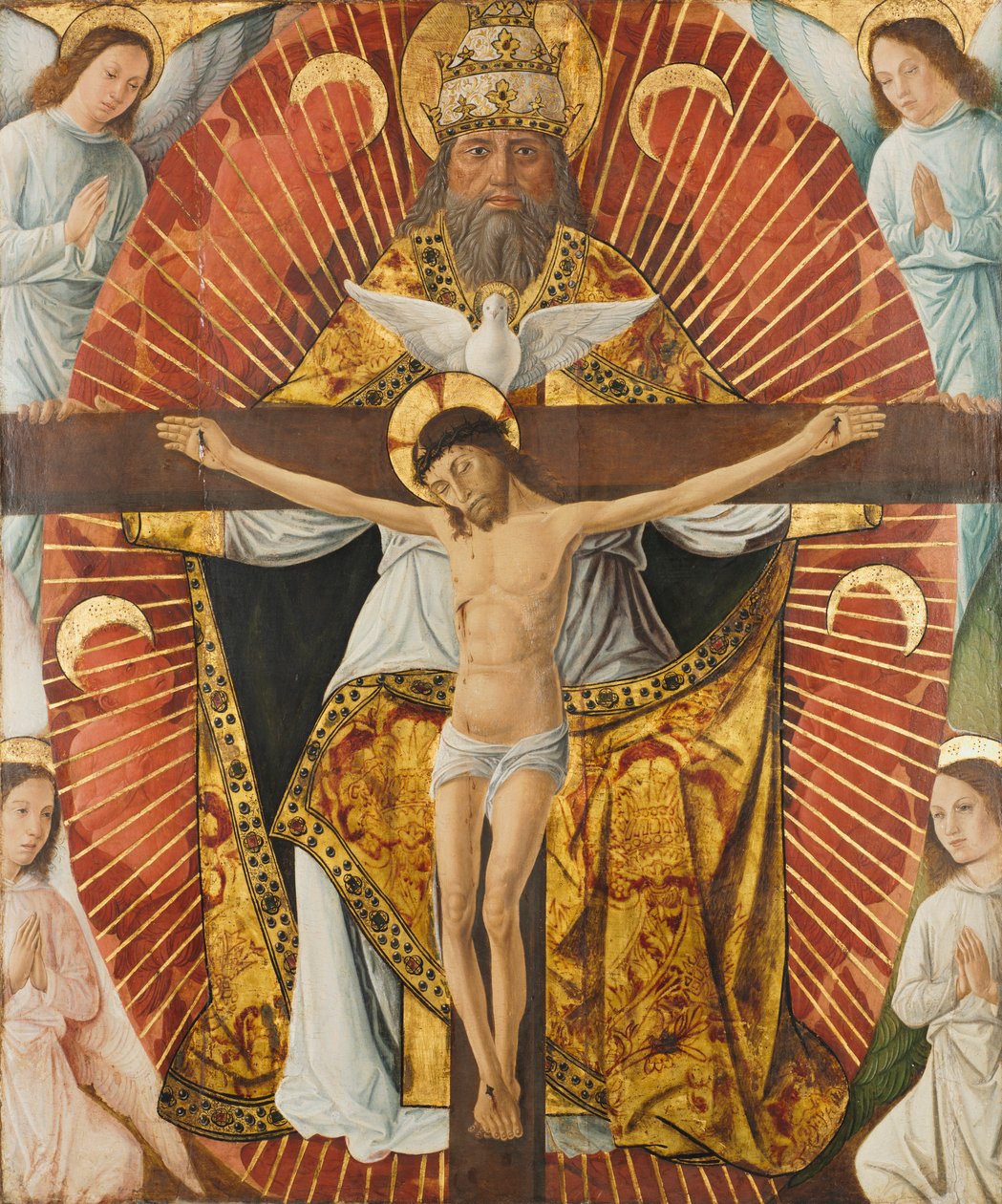 Treenigheten, ca. 1460. av Laurent Girardin